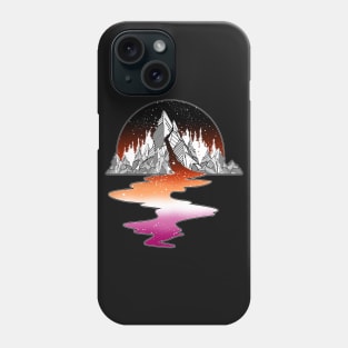 Lesbian Mountain River Phone Case