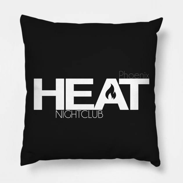 BROKEN - HEAT shirts Pillow by EllieMesseMerch