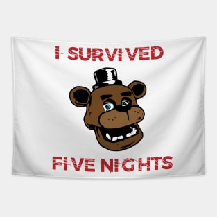 I survied five nights - five nights at freddy's Tapestry