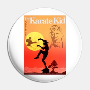 The karate kid minimal art poster Pin