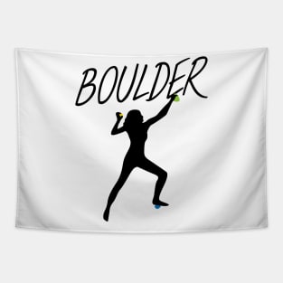 Boulder women Tapestry