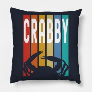 Crabby Pillow