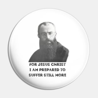 St Maximilian Kolbe Sticker Pin