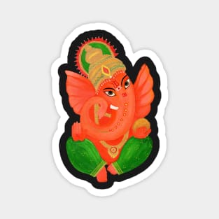 Ganesh/ Ganesha artwork - Indian elephant god Magnet