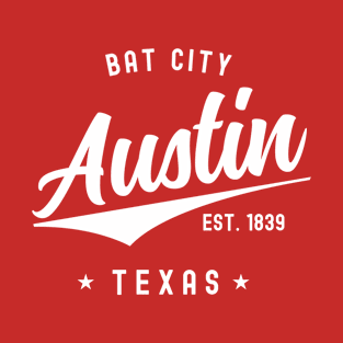 Austin Texas USA State T-Shirt