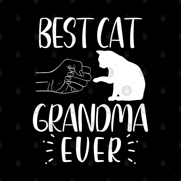 Best Cat Grandma Ever Funny Grandma Cat Lover by creativeKh