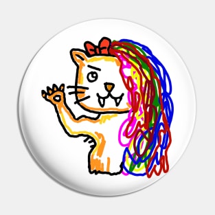 New Style Hair Mr.Lion Pin