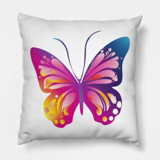 Artistic Flutterflies Pillow