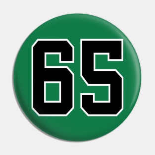 Number 65 Pin