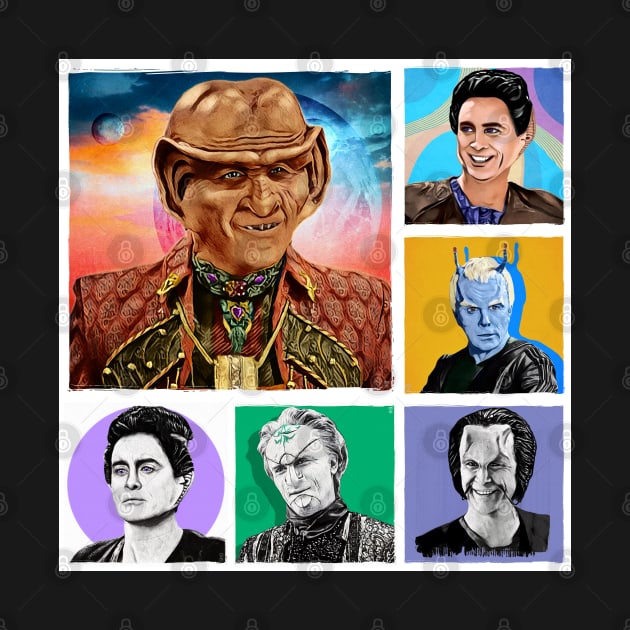 Trekkery Jeffrey is All the Aliens Collage by OrionLodubyal