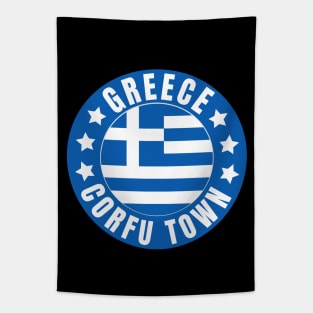 Corfu Town Tapestry