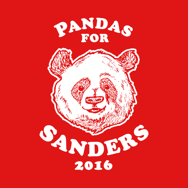 Pandas For Sander T-Shirt by dumbshirts