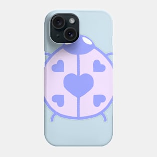 Blue Love Bug [Big] Phone Case