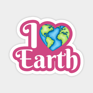 I Love Earth Magnet