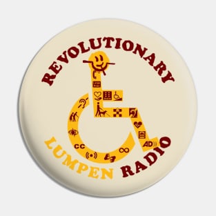 Disability & Marxism (Charity Shirt) Pin