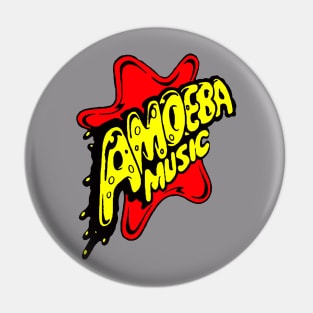 Vintage Amoeba Music Pin