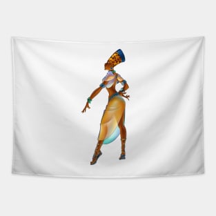 African Queen of the Moors Tapestry