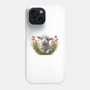 Cute baby lamb Phone Case