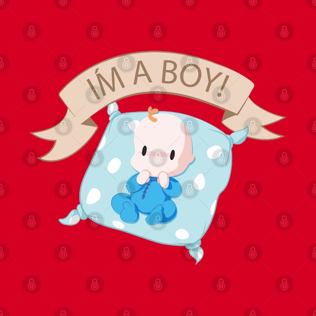 I'm A Boy by Mako Design 