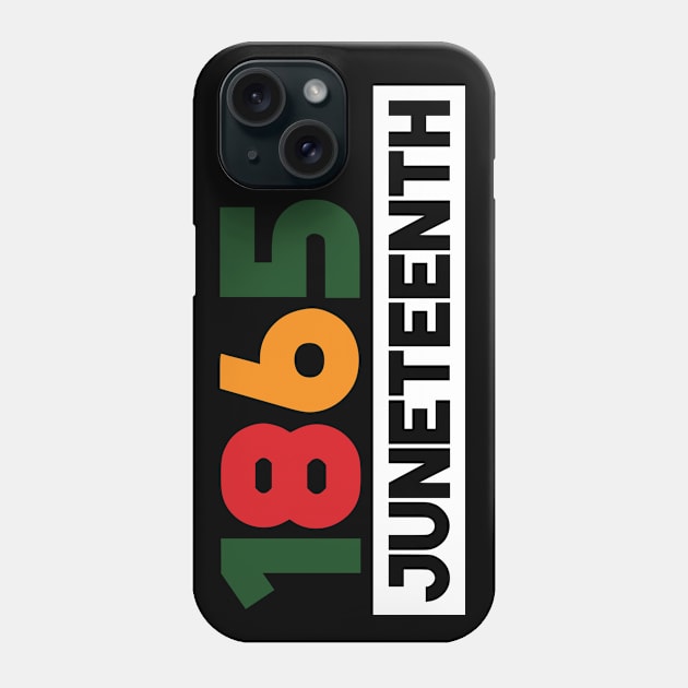Juneteenth Day Free-Ish Since 1865 June 19th - African American Pride Gifts - Freedom Gifts Vertical Design Phone Case by Lexicon