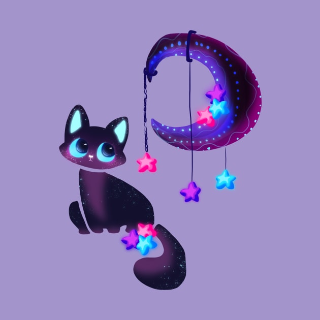 Galaxy Kitty by Feyzart