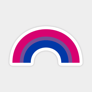 Bisexual Pride Rainbow Magnet