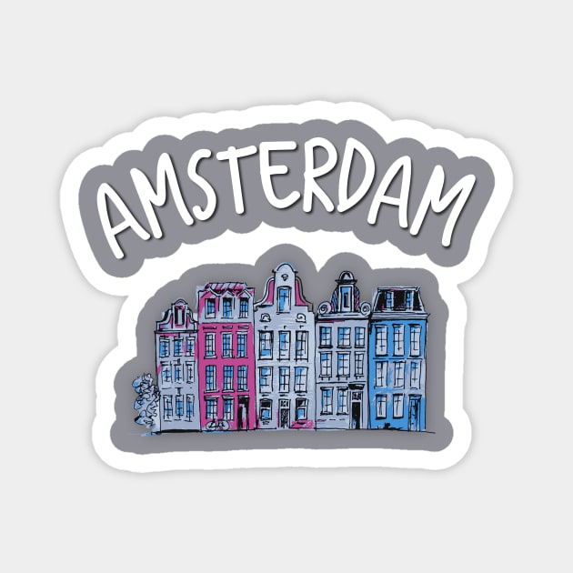 Amsterdam XXX New Design Magnet by mpdesign