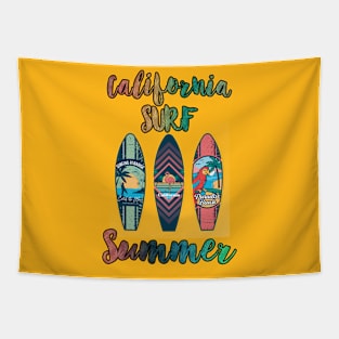 CALIFORNIA SURF SUMMER Tapestry