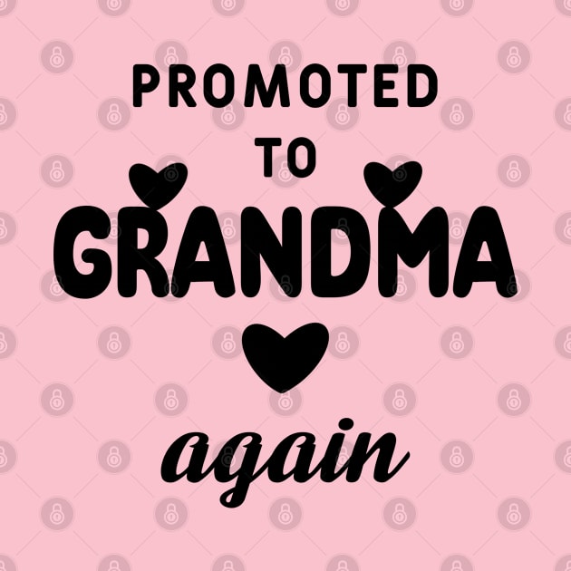 Grandmother promotion by Fancy store