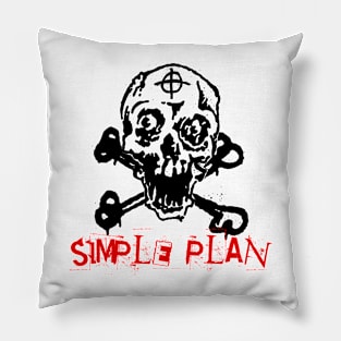 simple plan glorious eyes Pillow