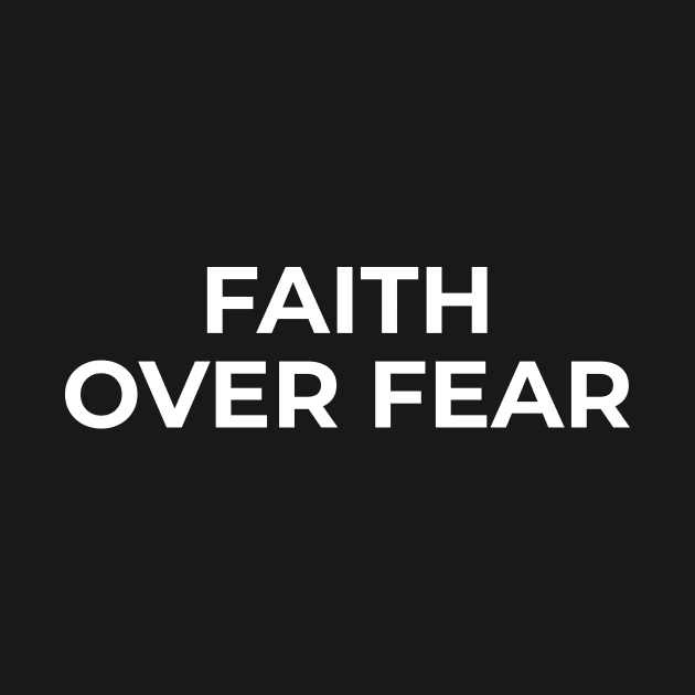 Islamic - Faith Over Fear by Muslimory