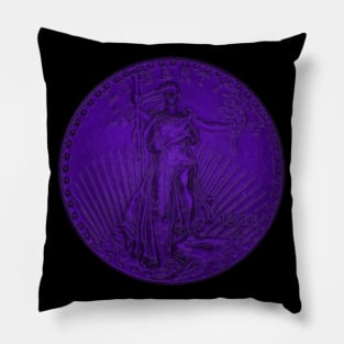 USA Liberty 1933 Coin in Purple Pillow