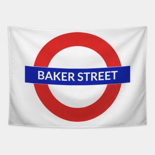 Baker Street  -- Faded Style Aesthetic Tapestry