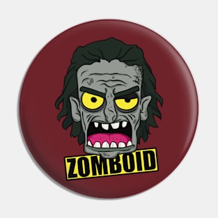 Zomboid - Rot Variant Pin