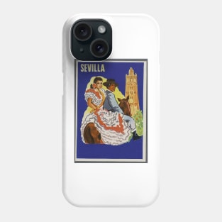 Sevilla Spain | Travel | Andalusia | Vintage | Spanish | Giralda Phone Case