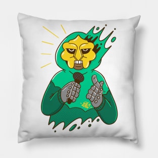 MF DOOM Gold Mask Pillow