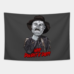 Confederate Colonel Zombie Tapestry