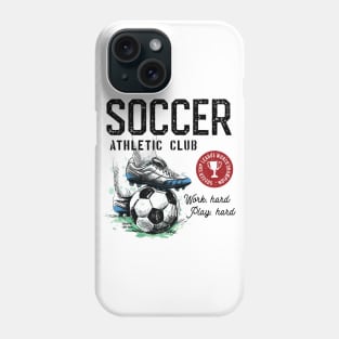 Soccer Athletic Club © GraphicLoveShop Phone Case