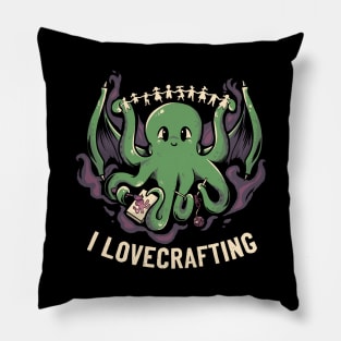 I Lovecrafting by Tobe Fonseca Pillow