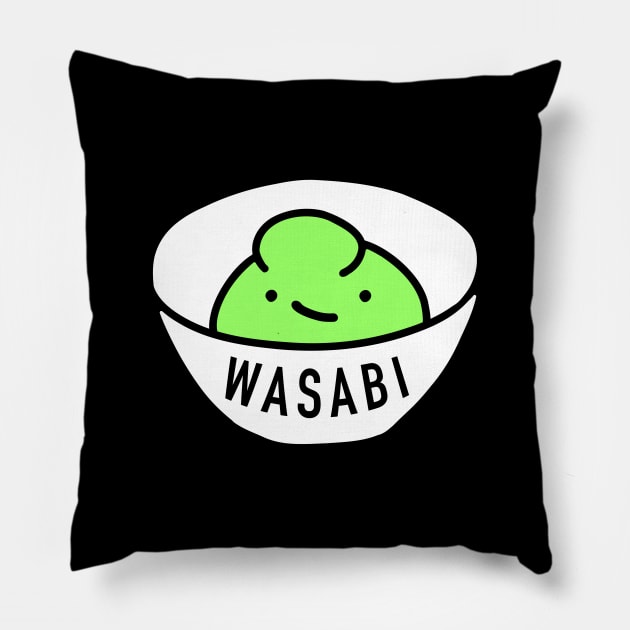 Wasabi Pillow by designminds1