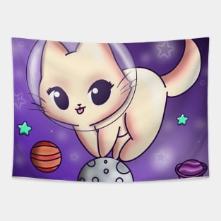 Cat astronaut Tapestry