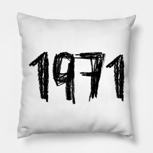 Year 1971, Born in 1971 Pillow