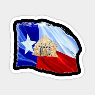 ALAMO FLAG Magnet