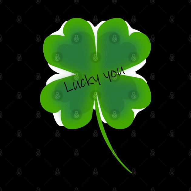 Lucky you - clover by Heartfeltarts