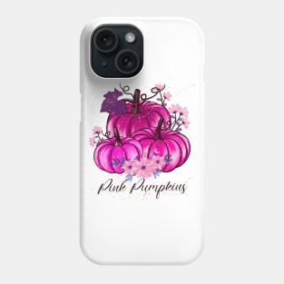 Pink Pumpkins Phone Case