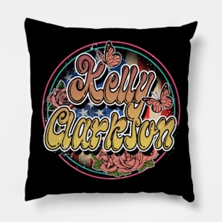 Proud To Kelly Be Thanksgiving Name Birthday Style Retro Pillow