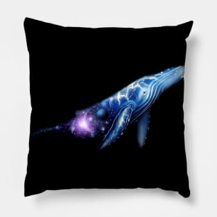 Humpback whale t-shirt designs Pillow