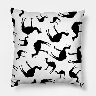 Funny Camels Pattern Pillow