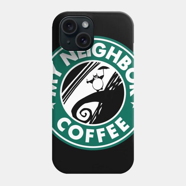 My Neighbor Coffee Phone Case by peekxel