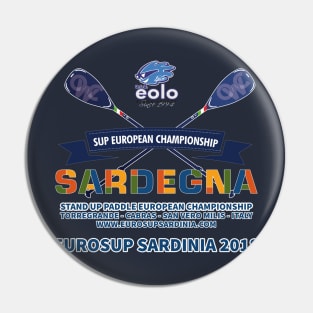 EuroSUP Sardinia 2018 Pin